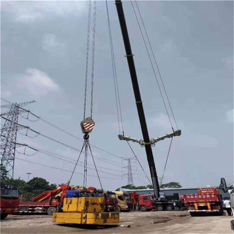 锦山镇风电设备吊装